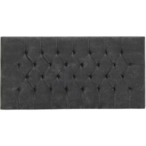 Latitude Run Nicolette Upholstered Headboard Charcoal Single (3') Latitude Run Nicolette Upholstered Headboard Charcoal Single (3')