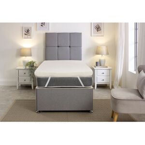 Antiochos White Noise 5cm Memory Foam Mattress Topper 100% PES;100% PES Kingsize (5') Antiochos White Noise 5cm Memory Foam Mattress Topper 100% PES;100% PES Kingsize (5')