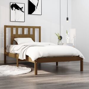 Marlow Home Co. Bed Frame Solid Wood natural European Single (90 x 200 cm) Marlow Home Co. Bed Frame Solid Wood natural European Single (90 x 200 cm)