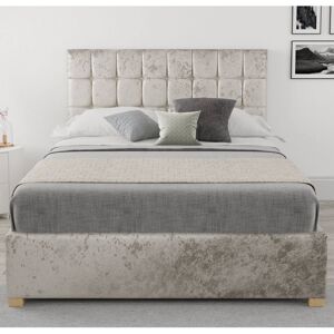 Zipcode Design Chevalier Upholstered Ottoman Bed Pearl Small Double (4') Zipcode Design Chevalier Upholstered Ottoman Bed Pearl Small Double (4')