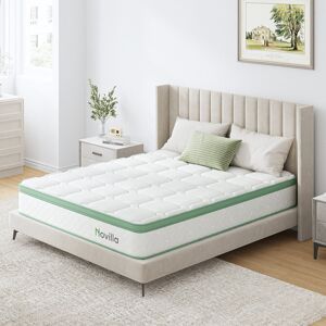 Novilla 27cm Memory Foam Pocket Sprung Mattress Kingsize (5') Novilla 27cm Memory Foam Pocket Sprung Mattress Kingsize (5')