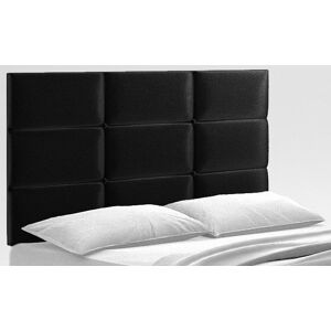 Zipcode Design Enid Upholstered Headboard Velvet Black Small Double (4') Zipcode Design Enid Upholstered Headboard Velvet Black Small Double (4')