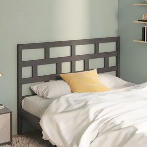 Alpen Home Bed Headboard 141X4x100 Cm Solid Wood Pine Grey 126 x 100 cm Alpen Home Bed Headboard 141X4x100 Cm Solid Wood Pine Grey 126 x 100 cm