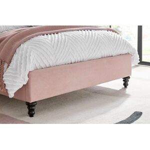 Three Posts Fairfield Upholstered Bed Platform Pink Single (3') Three Posts Fairfield Upholstered Bed Platform Pink Single (3')