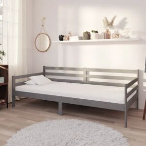 Rosalind Wheeler Annemarie European Single (90 X 200Cm) Solid Wood Daybed Grey 70cm H X 98cm W X 204cm L Rosalind Wheeler Annemarie European Single (90 X 200Cm) Solid Wood Daybed Grey 70cm H X 98cm W X 204cm L