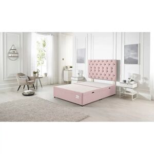 Rosalind Wheeler Premier Ottoman Bed pink 34.0 H x 90.0 W x 190.0 D cm