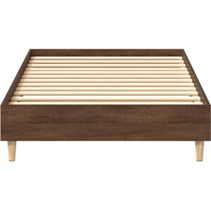 Alpen Home Bed Frame No Mattress Engineered Wood Brown Oak Single (3') Alpen Home Bed Frame No Mattress Engineered Wood Brown Oak Single (3')
