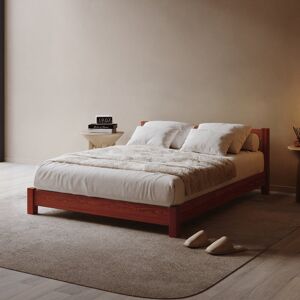 Ebern Designs Hardie Bed Frame Red Wood European Double (140 x 200 cm) Ebern Designs Hardie Bed Frame Red Wood European Double (140 x 200 cm)