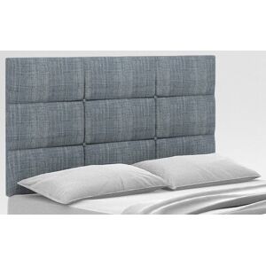 Zipcode Design Enid Upholstered Headboard Wool Sky Super King (6') Zipcode Design Enid Upholstered Headboard Wool Sky Super King (6')