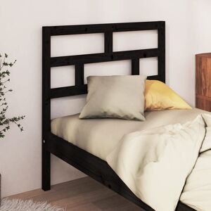 Alpen Home Bed Headboard 141X4x100 Cm Solid Wood Pine Black 81 x 100 cm Alpen Home Bed Headboard 141X4x100 Cm Solid Wood Pine Black 81 x 100 cm