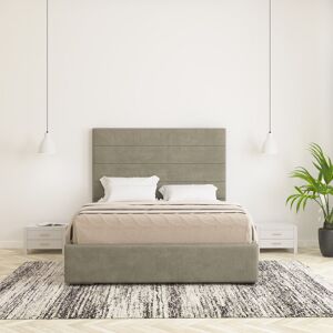Brayden Studio Chanute Upholstered Bed Frame Asphalt Super King (6') Brayden Studio Chanute Upholstered Bed Frame Asphalt Super King (6')