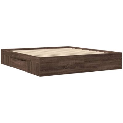 Lark Manor Bed Frame Without Mattress Black 120X190 Cm Small Double Engineered Wood Smoked Oak 120 x 200cm Lark Manor Bed Frame Without Mattress Black 120X190 Cm Small Double Engineered Wood Smoked Oak 120 x 200cm