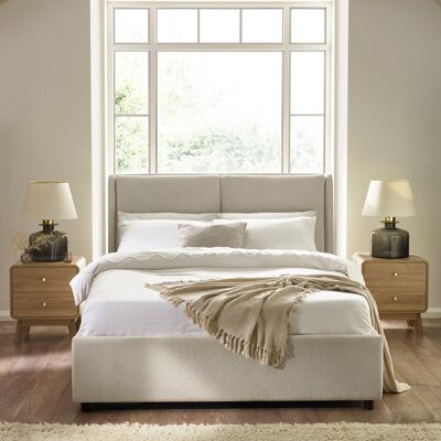 Brayden Studio Ottoman Storage Bed Beige Double (4'6) Brayden Studio Ottoman Storage Bed Beige Double (4'6)