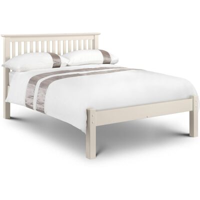 Mack + Milo Scoggins Bed Frame Stone White Small Double (4') Mack + Milo Scoggins Bed Frame Stone White Small Double (4')