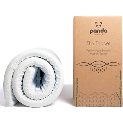 Panda London - Panda Memory Foam Bamboo Mattress Topper Panda London - Panda Memory Foam Bamboo Mattress Topper
