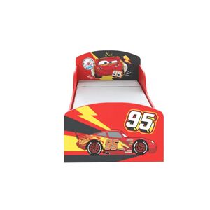 Cars Lightning Mcqueen Cot Bed / Toddler (70 x 140cm) Youth Standard Bed by Disney red 64.0 H x 75.0 W x 143.0 D cm
