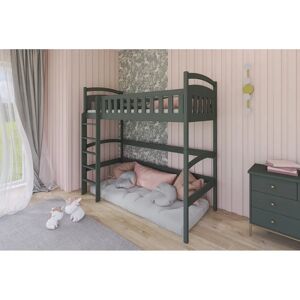 Harriet Bee Asi Loft Bed Bed gray 174.0 H x 97.0 W x 208.0 D cm