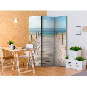 House of Hampton Humphrey Holiday at the Seaside Room Divider gray 172.0 H x 135.0 W x 3.0 D cm