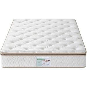 M Furniture Pillow-Top Pocket Sprung Mattress 28.0 H cm