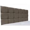 Interiors 2 Suit U Lennart Upholstered Headboard pink/black 62.0 H x 120.0 W x 7.5 D cm