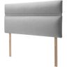 Silentnight Upholstered Headboard gray 57.0 H x 135.0 W x 7.0 D cm