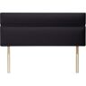 Silentnight Upholstered Headboard black 57.0 H x 90.0 W x 7.0 D cm