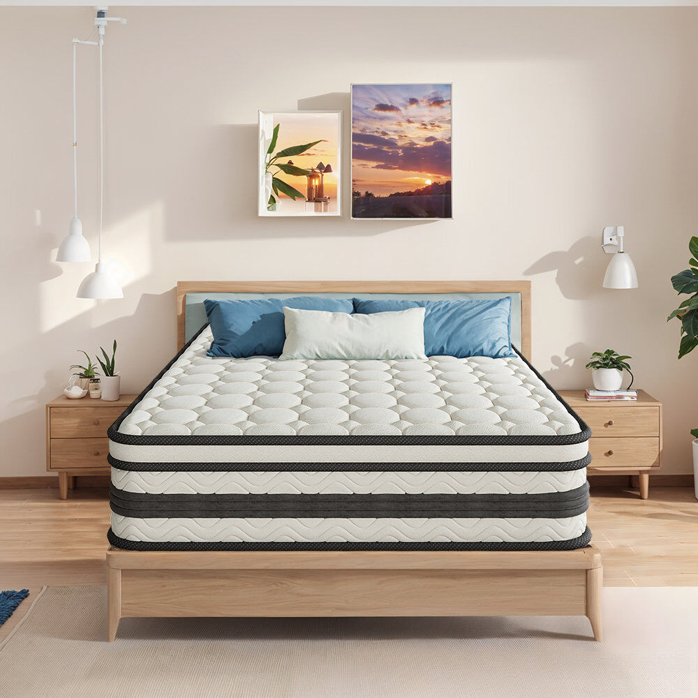 Symple Stuff Walford Gel Cooling Memory Foam Hybrid Pocket Spring Mattress Small Double (4')