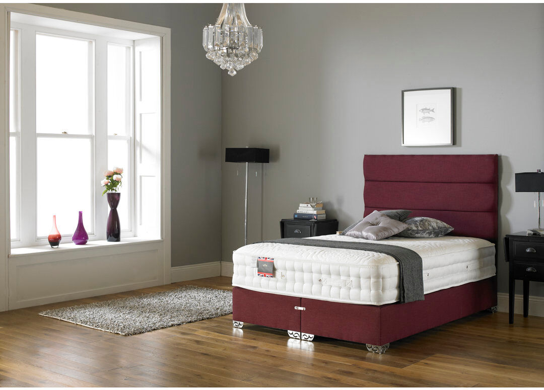 White Noise 27cm Memory Foam Pocket Sprung 3000 Mattress, Med-Firm Feel, Ideal for Back Pain Relief Super King (6')