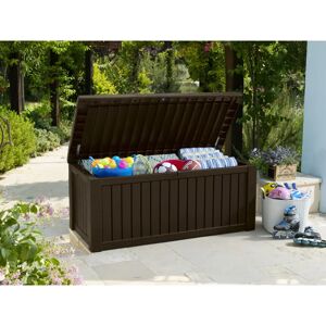 Keter 570 L Resin Storage Box brown 64.0 H x 155.0 W x 72.0 D cm