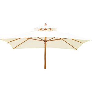 Dakota Fields Kirwan 3m Square Market Parasol brown