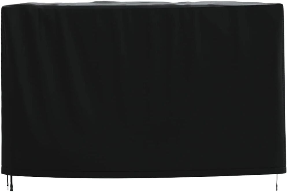 Vidaxl Garden Furniture Cover Black 172X113x73 Cm Waterproof 420D black 135cm W x 90cm H x 135cm D