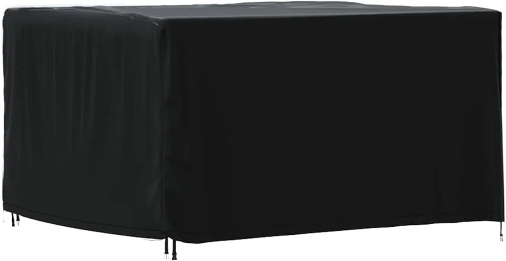 Vidaxl Garden Furniture Cover Black 172X113x73 Cm Waterproof 420D black 113cm W x 73cm H x 113cm D