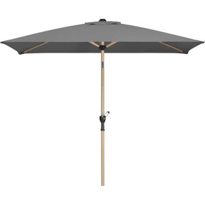 Schneider Schirme 2.3m x 1.5m Rectangular Traditional Parasol gray 231.0 H x 230.0 W x 150.0 D cm