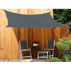 Dakota Fields Concave Sun Shade Anthracite 300 x 250cm gray 300.0 W x 2.5 D cm