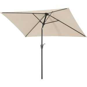 Schneider Schirme Bilbao 2.1m x 1.3m Rectangular Traditional Parasol brown 210.0 W x 130.0 D cm