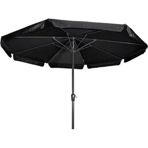 Dakota Fields Annikah 3.5m Marktet Parasol black 100.0 H x 350.0 W x 350.0 D cm