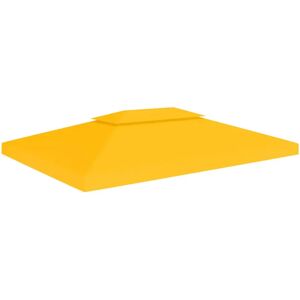 Dakota Fields Centeio Replacement Canopy gray/yellow/brown 400.0 W x 300.0 D cm