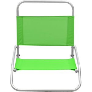 Dakota Fields Huette Folding Beach Chair Green 58cm H X 51cm W X 61cm D