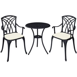 Dakota Fields East Orland 2 Seater Bistro Set with Cushions 2