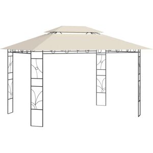 Dakota Fields Terryville 4 x 3m Steel Patio Gazebo Cream 300cm D