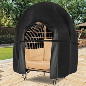 Dakota Fields Outdoor Patio Chair Cover Oxford Fabric 91cm H X 80cm W X 3cm D