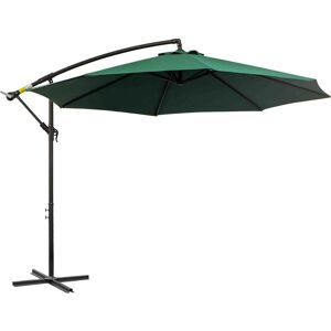 Dakota Fields 295cm Cantilever Parasol Green 245cm H X 295cm W X 295cm D
