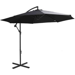 Dakota Fields 295cm Cantilever Parasol Black 245cm H X 295cm W X 295cm D