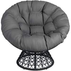 George Oliver High-Density Polyethylene (HDPE) Outdoor Garden Chair Grey 90cm H X 100cm W X 90cm D George Oliver High-Density Polyethylene (HDPE) Outdoor Garden Chair Grey 90cm H X 100cm W X 90cm D