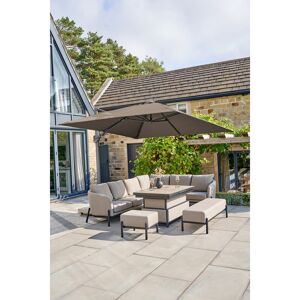 Dakota Fields Chasiti 300cm Cantilever Parasol Brown 265cm H X 300cm W X 300cm D Dakota Fields Chasiti 300cm Cantilever Parasol Brown 265cm H X 300cm W X 300cm D