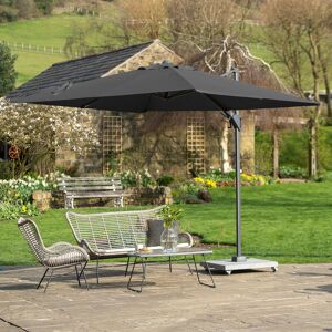 Sol 27 Outdoor Aarne 2.7m Square Parasol Grey 245cm H X 270cm W X 270cm D Sol 27 Outdoor Aarne 2.7m Square Parasol Grey 245cm H X 270cm W X 270cm D