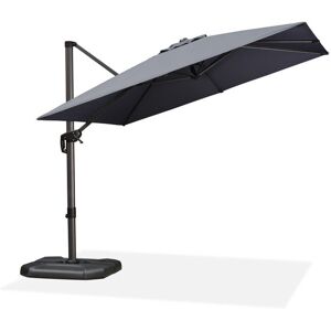 Blue Elephant Balvin 2.7m Square Cantilever Parasol Grey 204cm H X 274cm W X 269cm D Blue Elephant Balvin 2.7m Square Cantilever Parasol Grey 204cm H X 274cm W X 269cm D