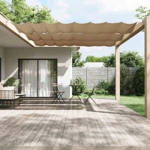 Dakota Fields Allisyn Vertical 1.4m W x 4.2m D Patio Awning Taupe 140cm W X 420cm D Dakota Fields Allisyn Vertical 1.4m W x 4.2m D Patio Awning Taupe 140cm W X 420cm D