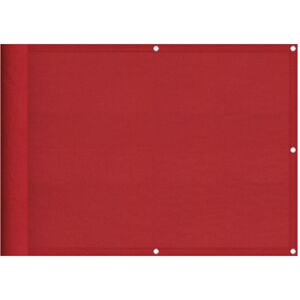 vidaXL Balcony Screen Red 75cm H x 1000cm W vidaXL Balcony Screen Red 75cm H x 1000cm W