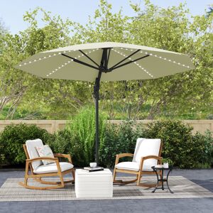Dakota Fields 360cm Cantilever Parasol Cream 250cm H X 360cm W X 294cm D Dakota Fields 360cm Cantilever Parasol Cream 250cm H X 360cm W X 294cm D